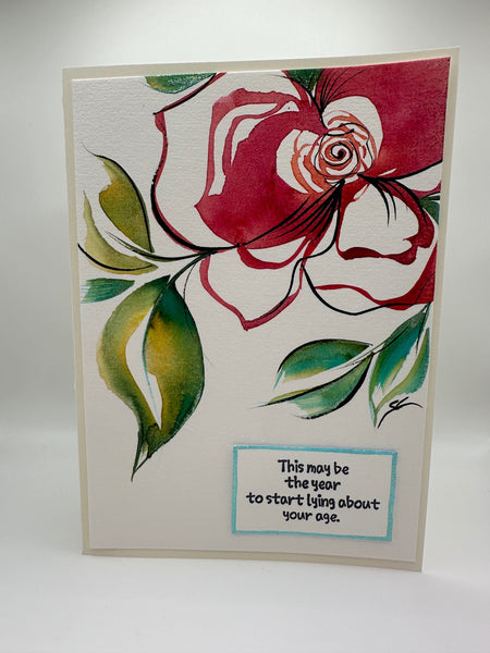 Canadian Artist - Happy Birthday - Original #9859