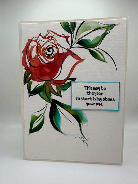 Canadian Artist - Happy Birthday - Original #9861