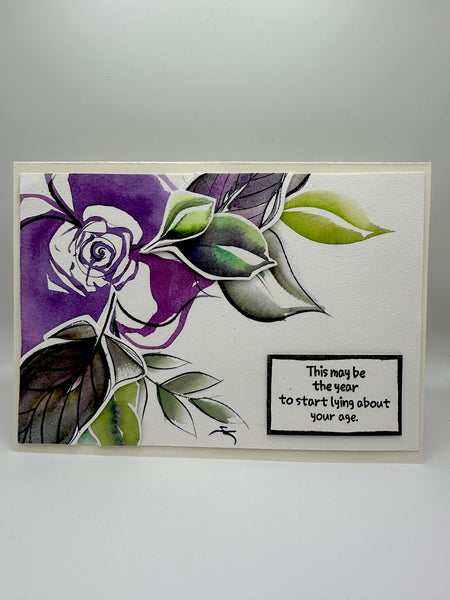 Canadian Artist - Happy Birthday - Original #9863