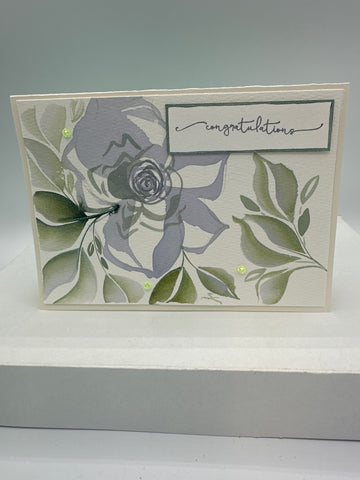 Canadian Artist - Congratulations - Original #1166