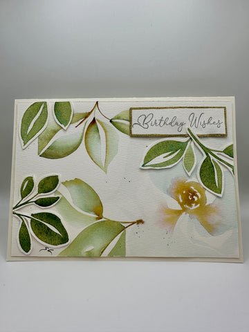 Canadian Artist - Happy Birthday - Original #1137