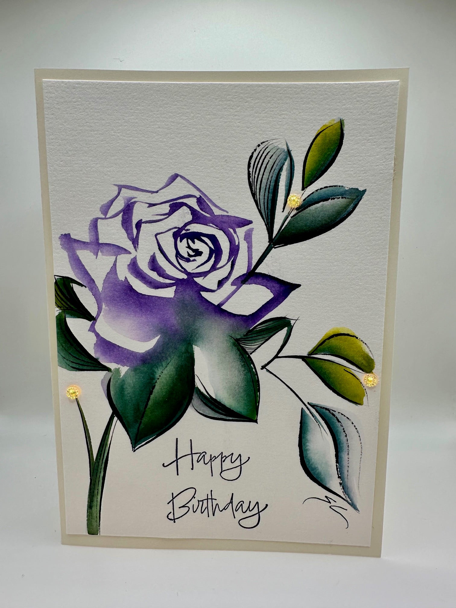 Canadian Artist - Happy Birthday - Original #1140