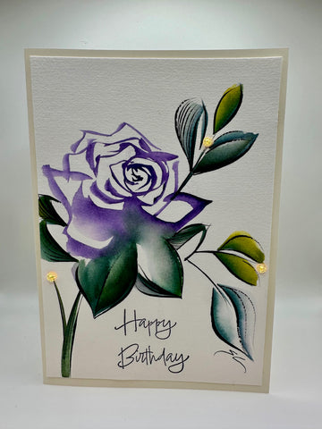 Canadian Artist - Happy Birthday - Original #1140