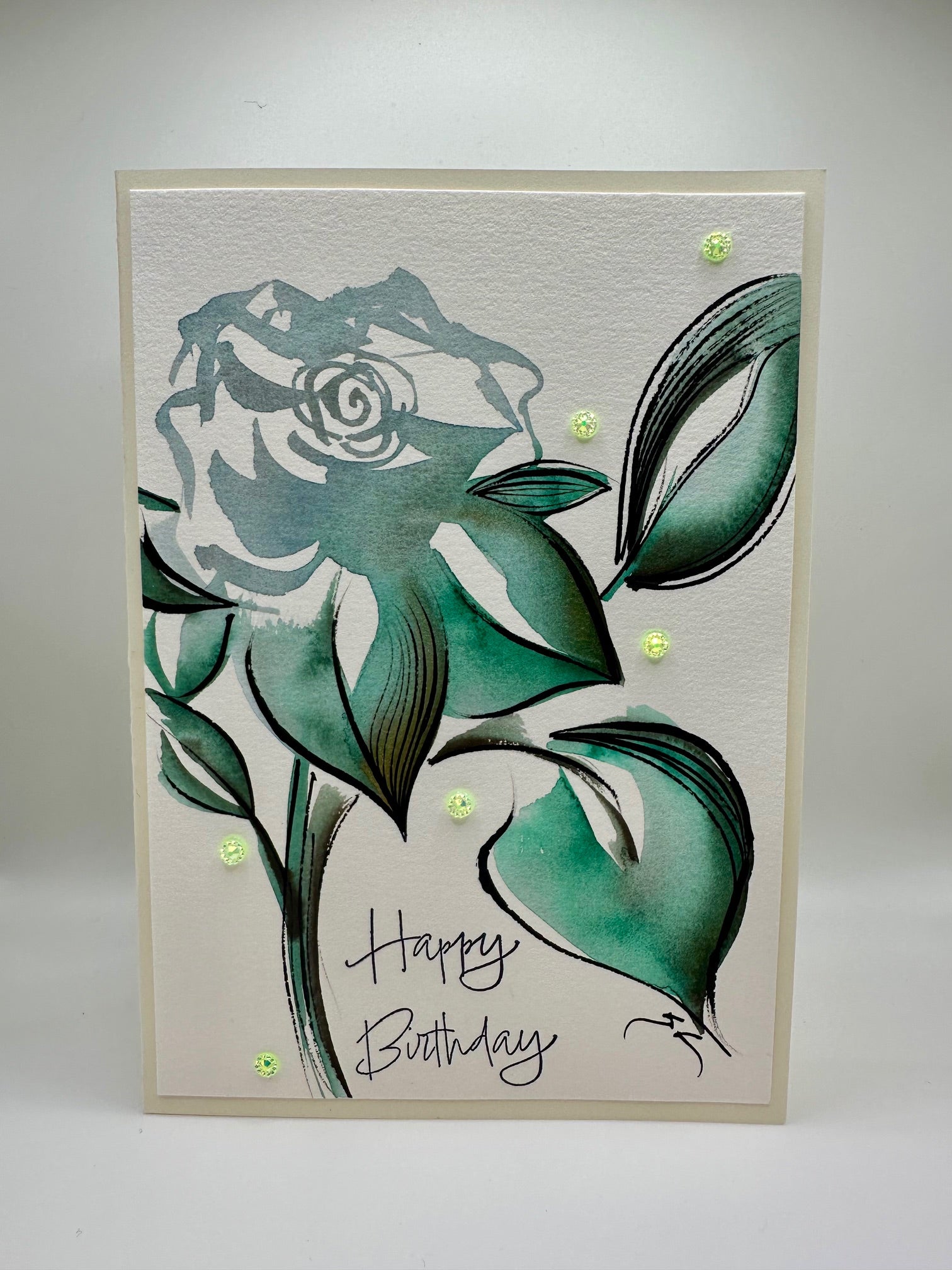 Canadian Artist - Happy Birthday - Original #1141