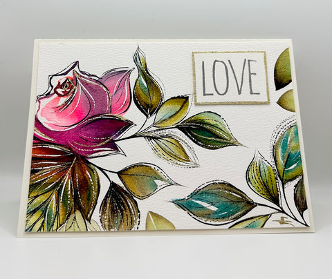 Canadian Artist - Love - Original #7458