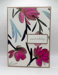 Canadian Artist - Happy Birthday - Original #8148