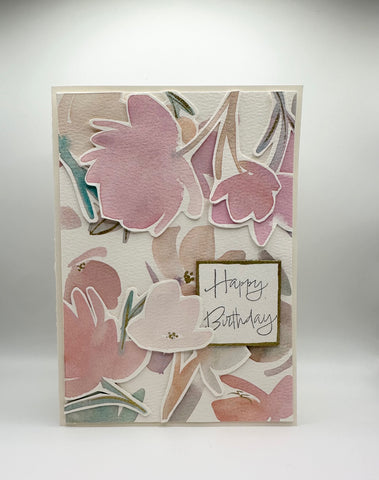 Canadian Artist - Happy Birthday - Original #8375