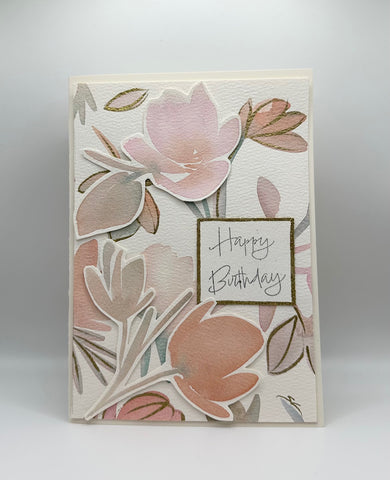 Canadian Artist - Happy Birthday - Original #8376