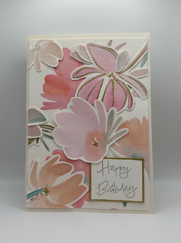 Canadian Artist - Happy Birthday - Original #8377