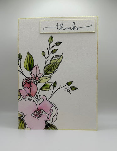 Canadian Artist - Thank You - Original #8461