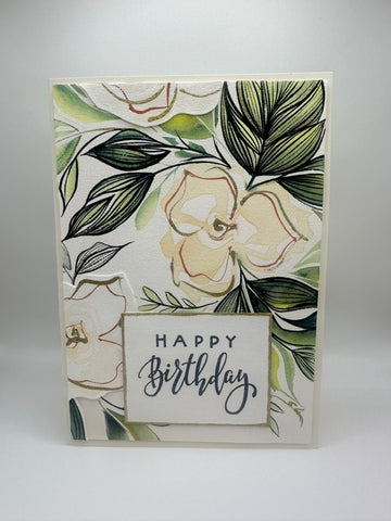 Canadian Artist - Happy Birthday - Original #8845