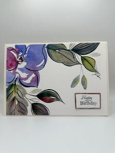 Canadian Artist - Happy Birthday - Original #8929