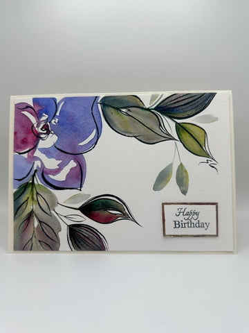 Canadian Artist - Happy Birthday - Original #8929