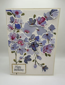 Canadian Artist - Happy Birthday - Original #9485