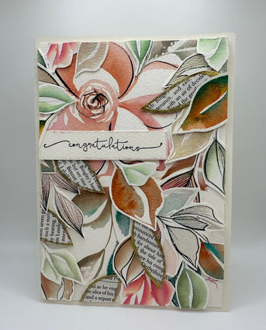 Canadian Artist - Congratulations - Original #9515