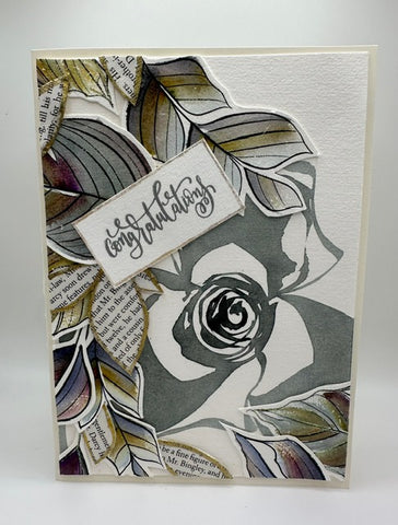 Canadian Artist - Congratulations - Original #9518