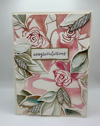 Canadian Artist - Congratulations - Original #9519