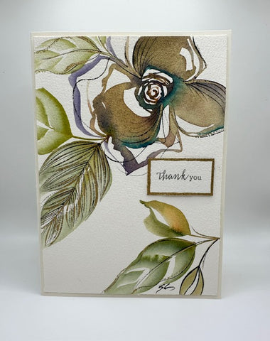 Canadian Artist - Thank You - Original #9588