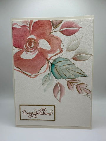 Canadian Artist - Congratulations - Original #9590