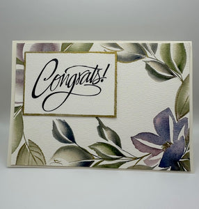 Canadian Artist - Congratulations - Original #9682