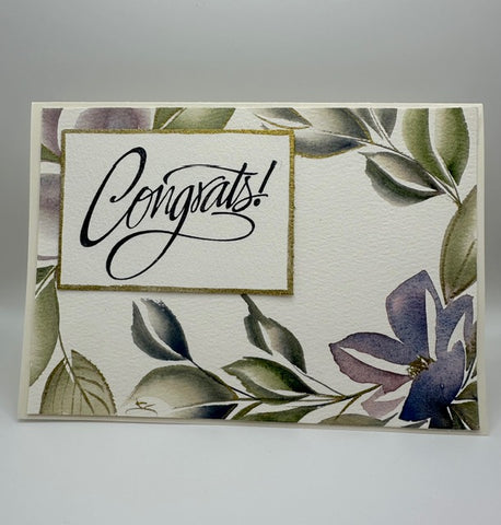 Canadian Artist - Congratulations - Original #9682