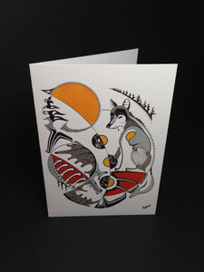 Canadian Artist - Blank - Indigenous - Perseverance Art Card (AC710)