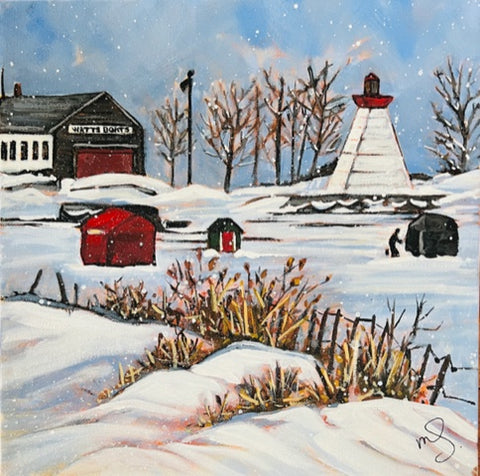 Margaret Cora Art - Coaster - The Ice Hut - W25