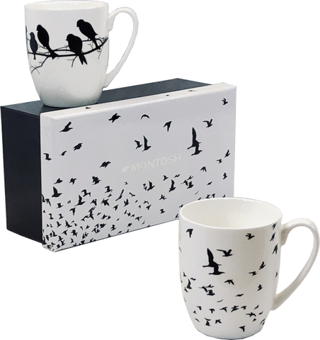 Mugs - Bird Silhouette - Mug pair