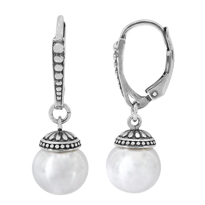 Earrings - .925 SS - pearl earrings - #1543