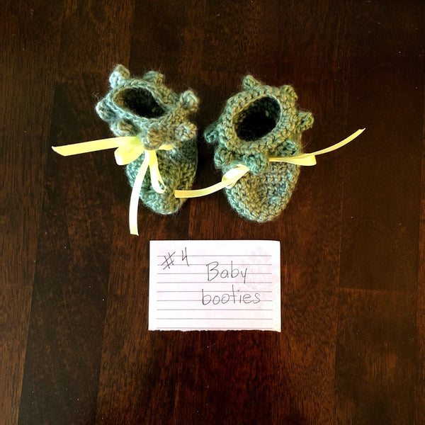 Crochet - Booties - New Born #3 #4 #25 #26 - Artisan