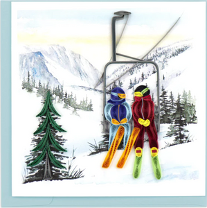 Ski - Blank - Ski Lift - Quilling Art