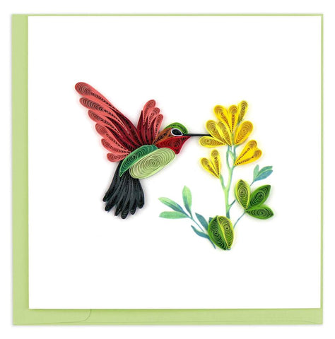 Birds - Blank - Hummingbird - Quilling Art