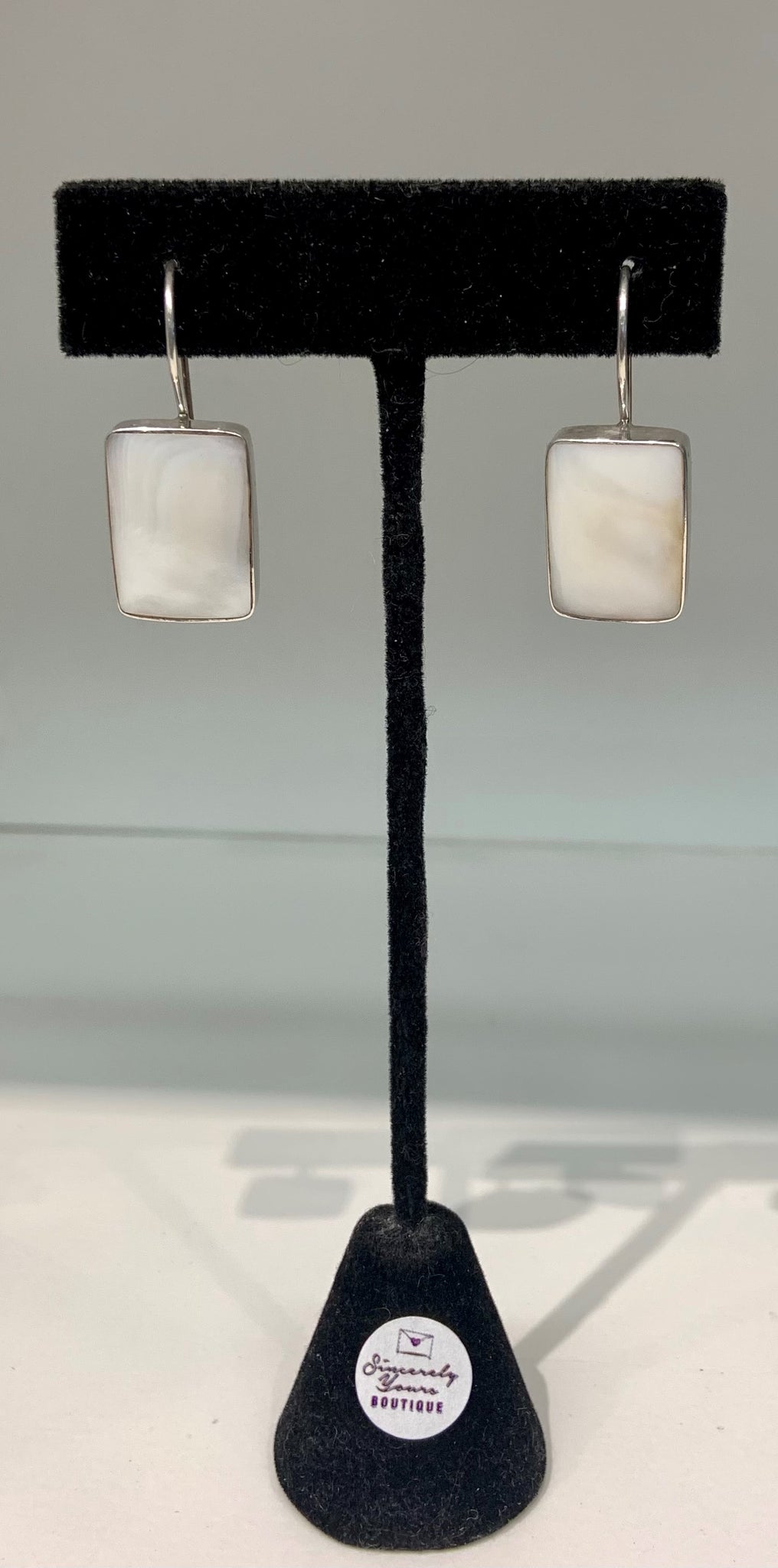 Earrings - .925 SS Mother of Pearl